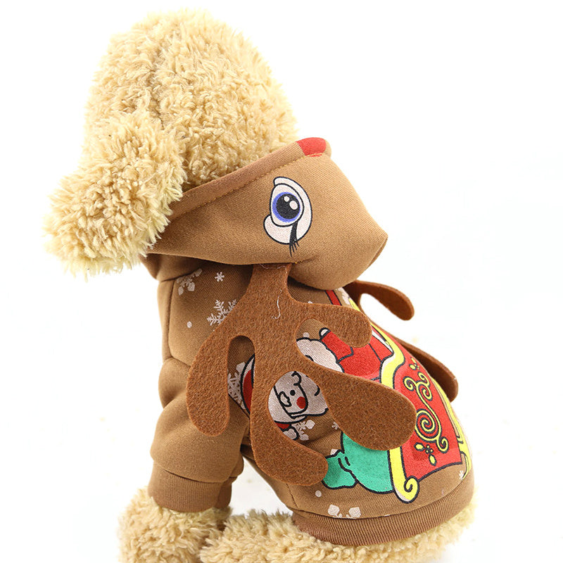 Funny Pet Costume Reindeer