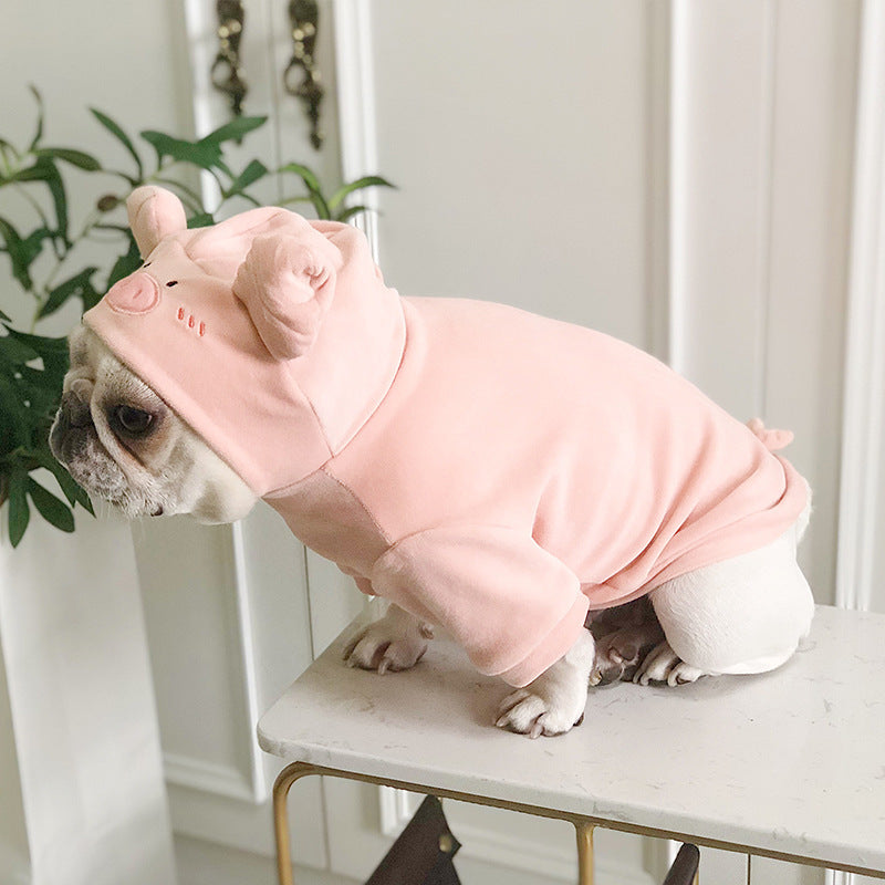 Funny Pet Costume Pig