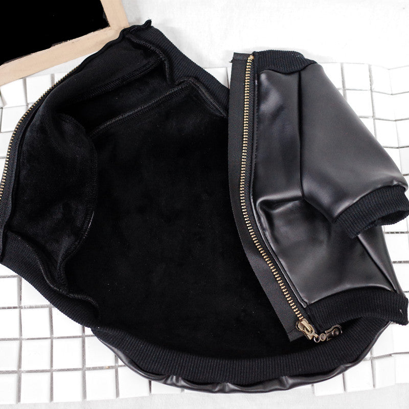 Pet Leather Jacket