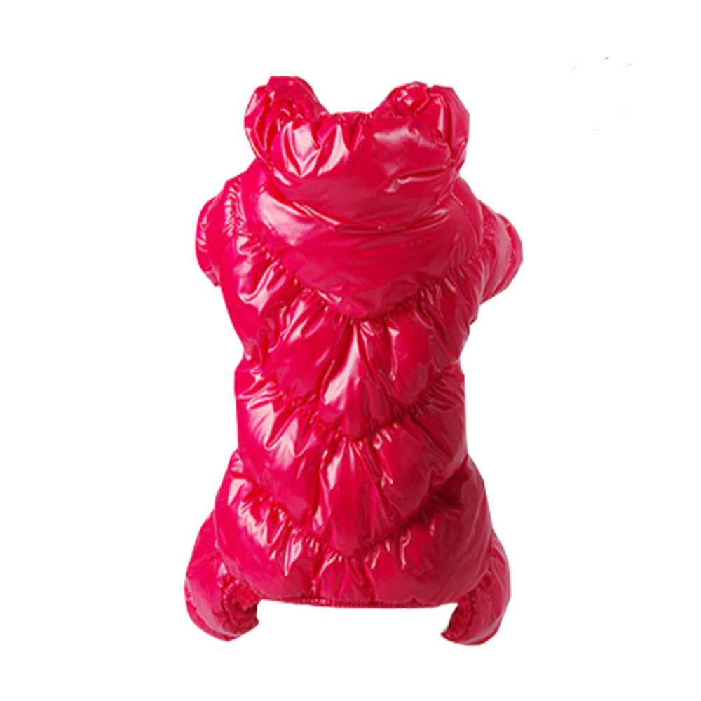 Pet Down Jacket Red