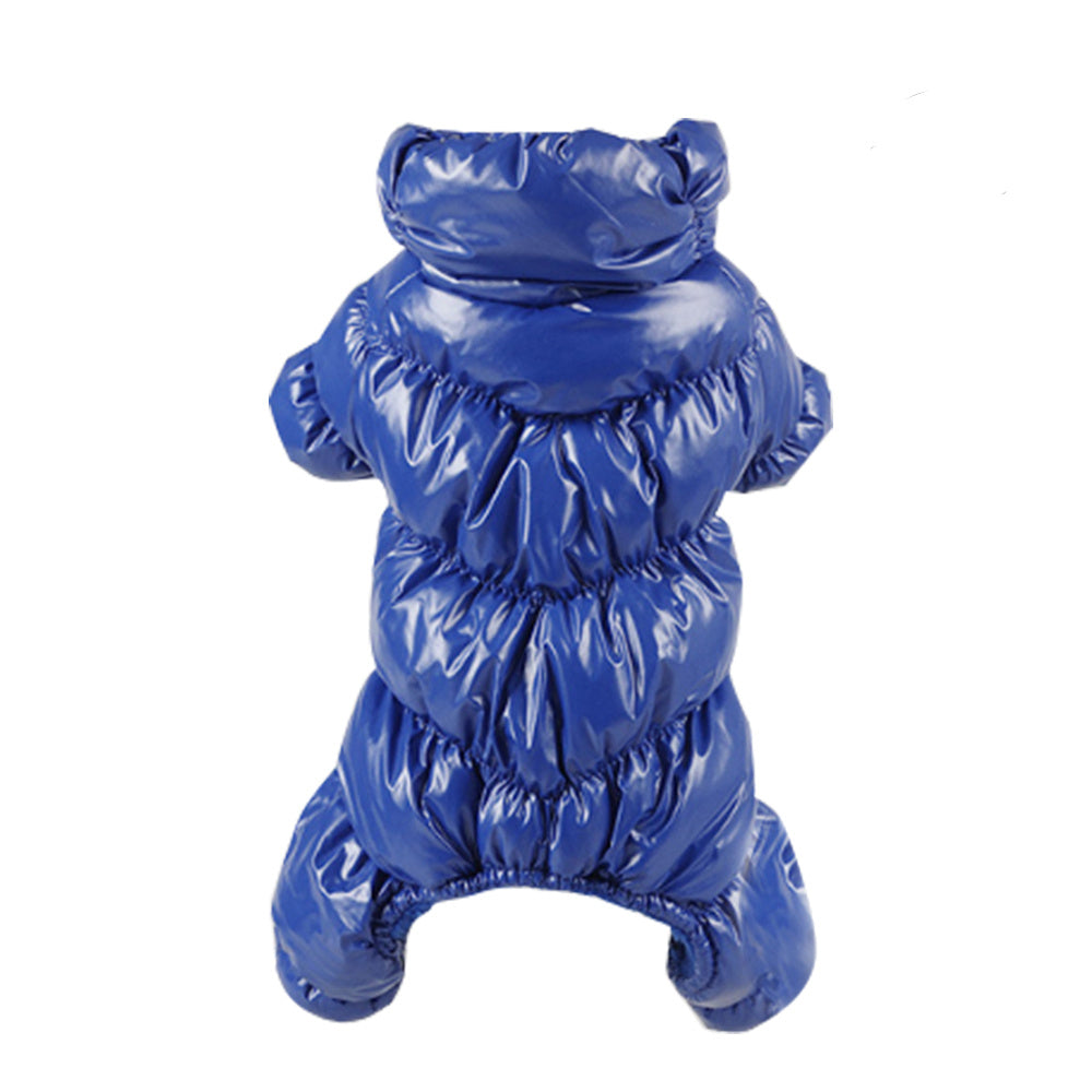 Pet Down Jacket Blue