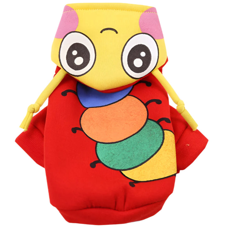 Pet Hoodie Cartoon Collection Caterpillar