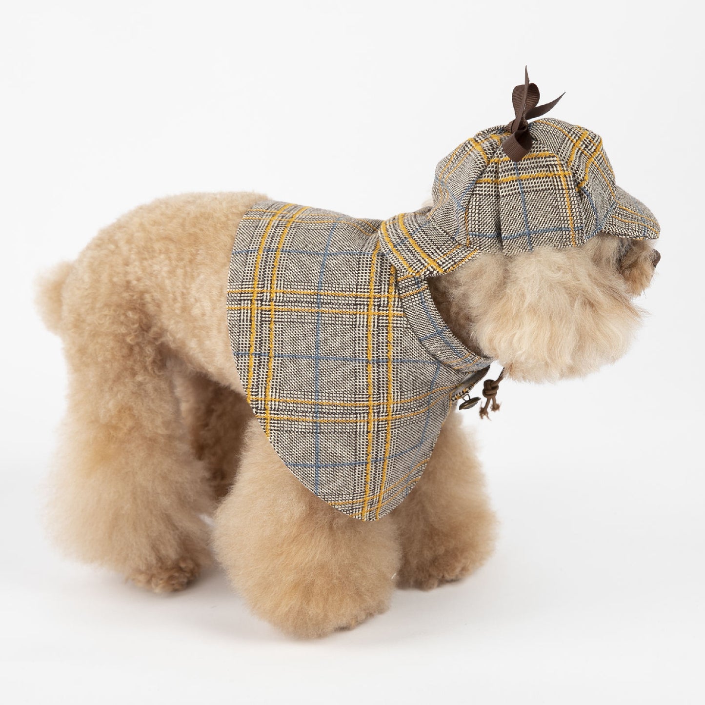 Funny Pet Costume Detective Outfit