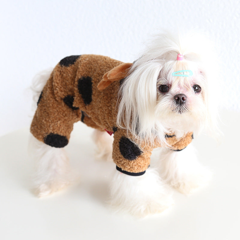 Funny Pet Costume Moose Pants