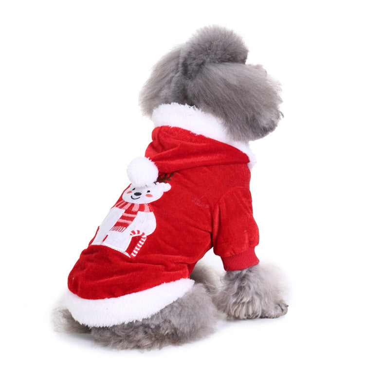 Funny Pet Costume Christmas Bear