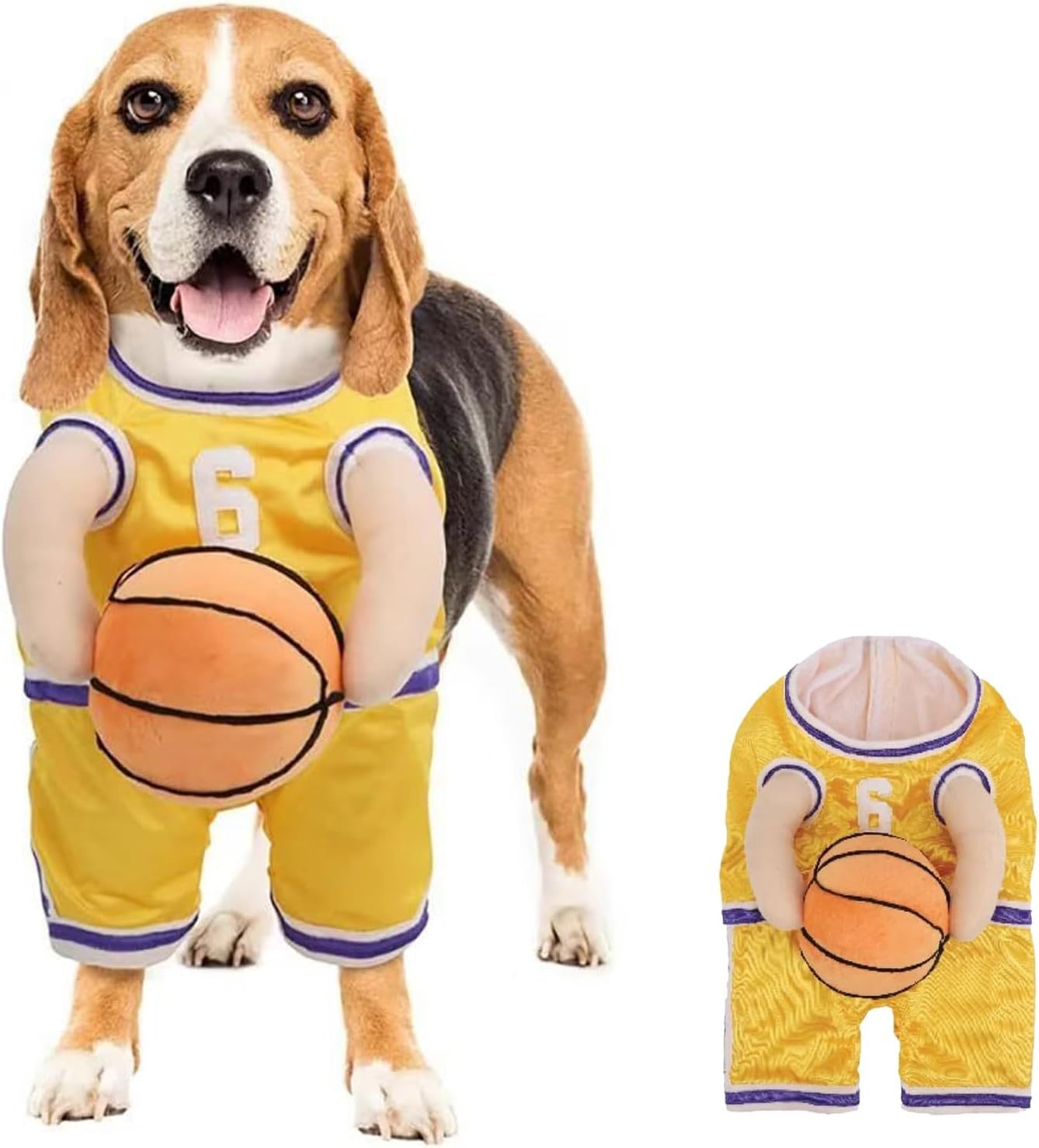 Funny Pet Costume Basketball Player