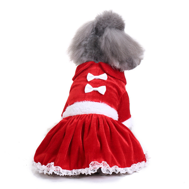 Funny Pet Costume Christmas Dress