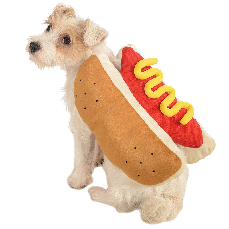 Funny Pet Costume Hot Dog