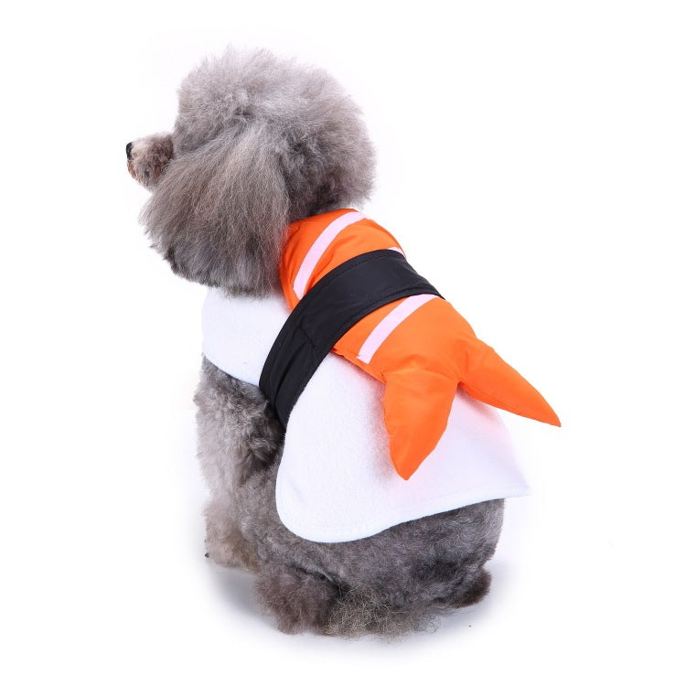 Funny Pet Costume Sushi