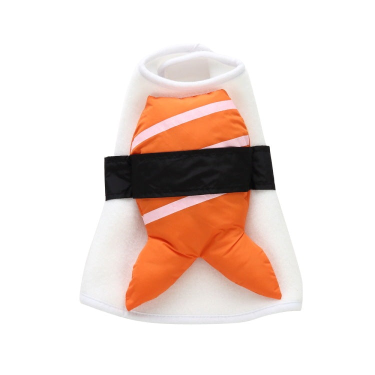 Funny Pet Costume Sushi