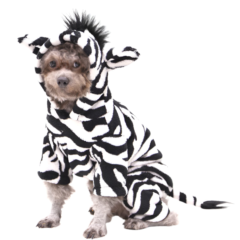 Funny Pet Costume Zebra