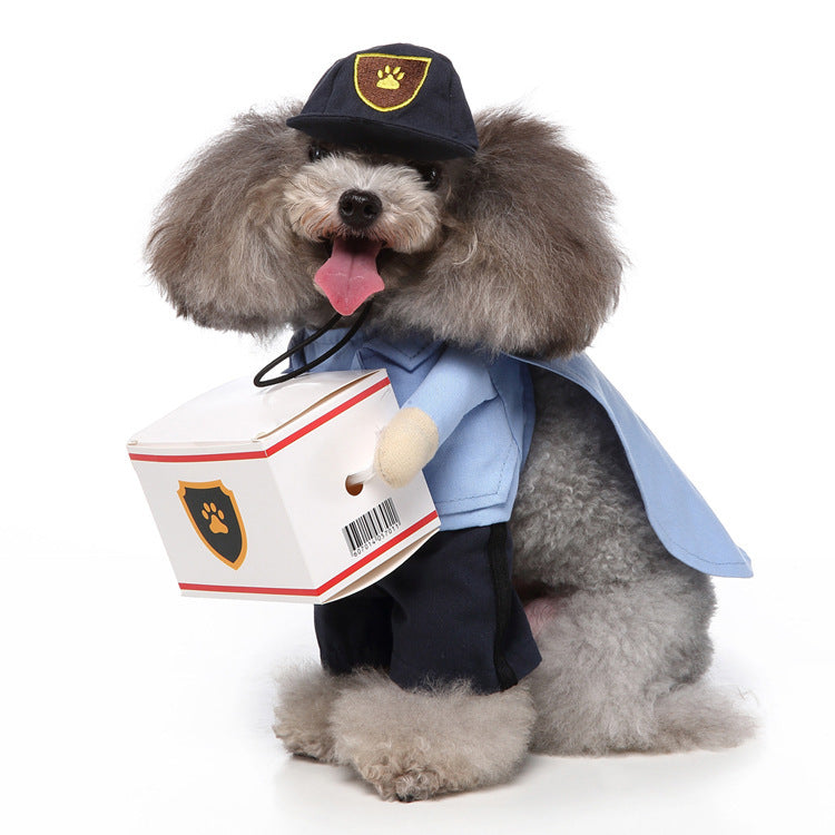 Funny Pet Costume Courier