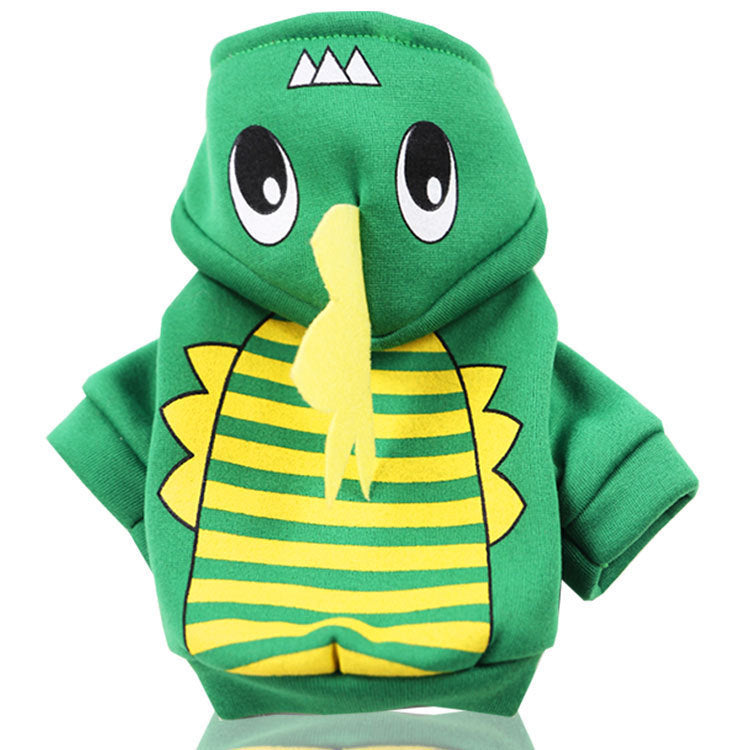 Pet Hoodie Cartoon Collection Dinosaur