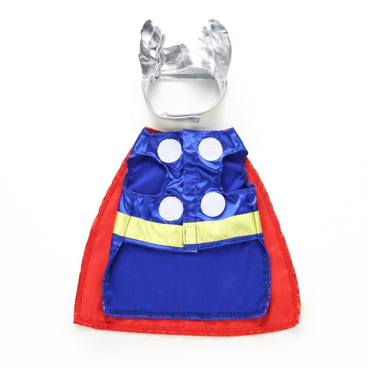 Funny Pet Costume Thor