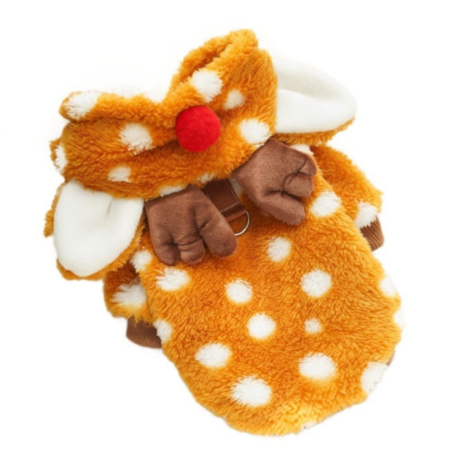 Funny Pet Costume Reindeer
