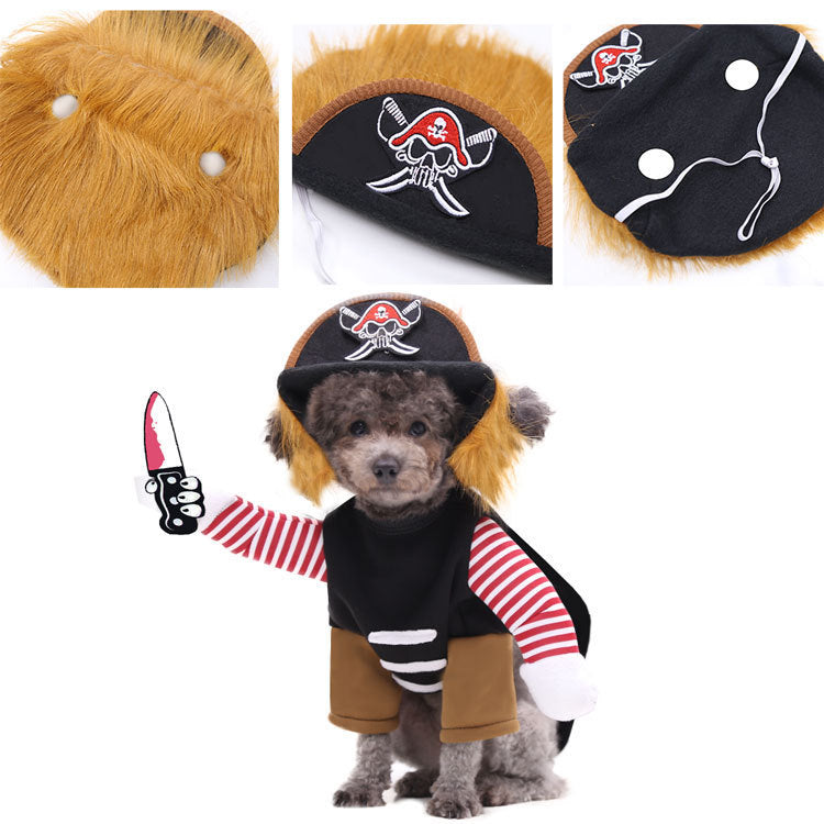 Funny Pet Costume Pirate 
