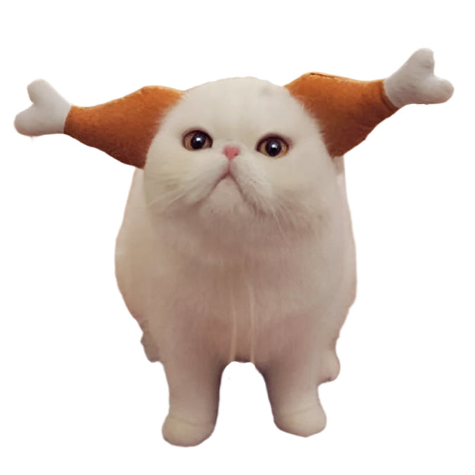 Funny Pet Headwear Chicken Leg