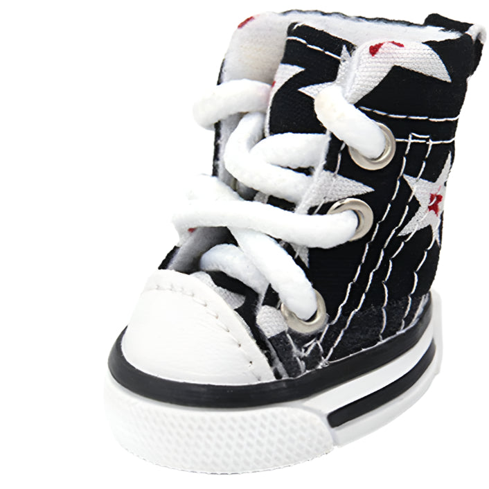 Pet Shoes Canvas Black