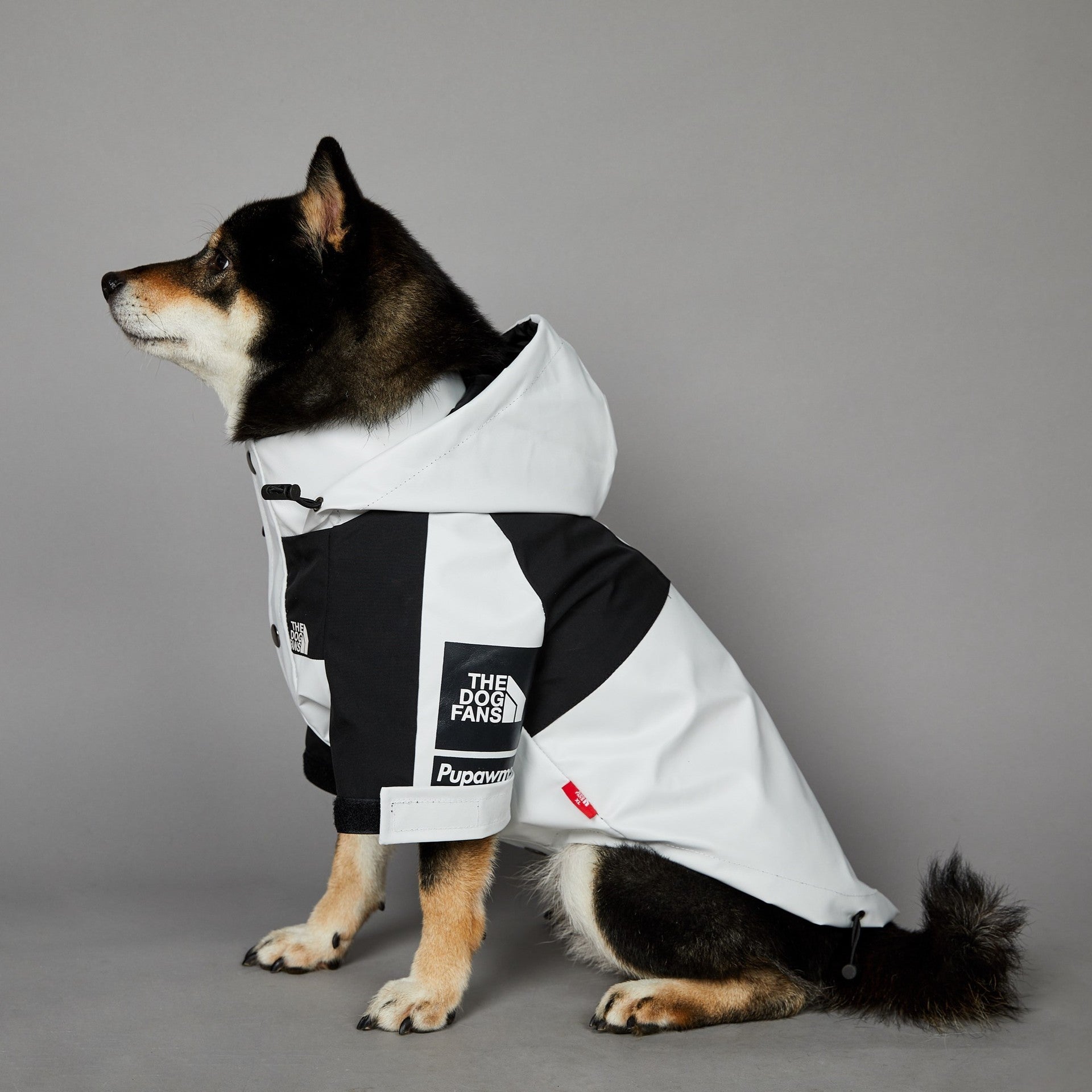 Pet Waterproof Shell Jacket White
