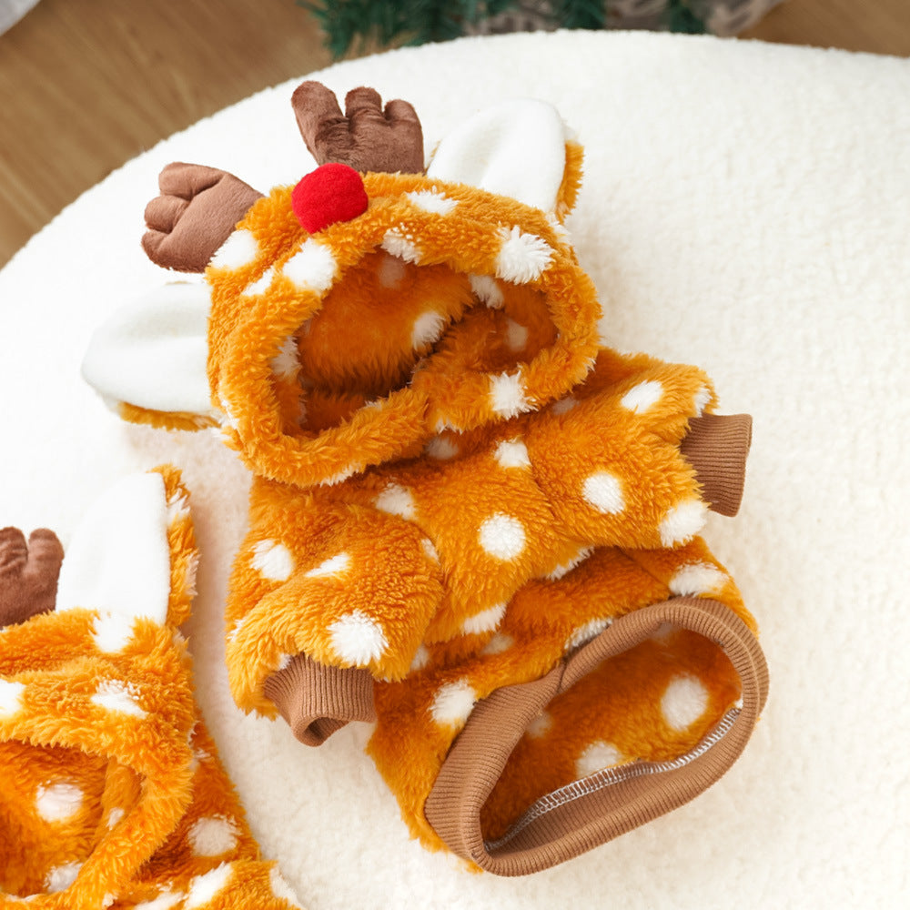 Funny Pet Costume Reindeer