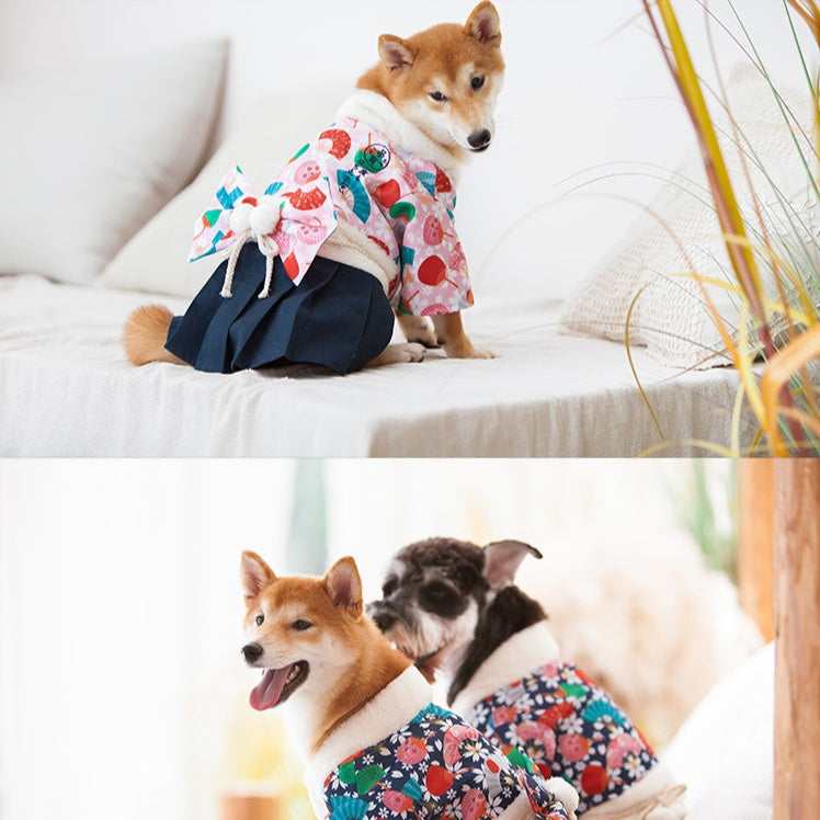 Funny Pet Costume Kimono 