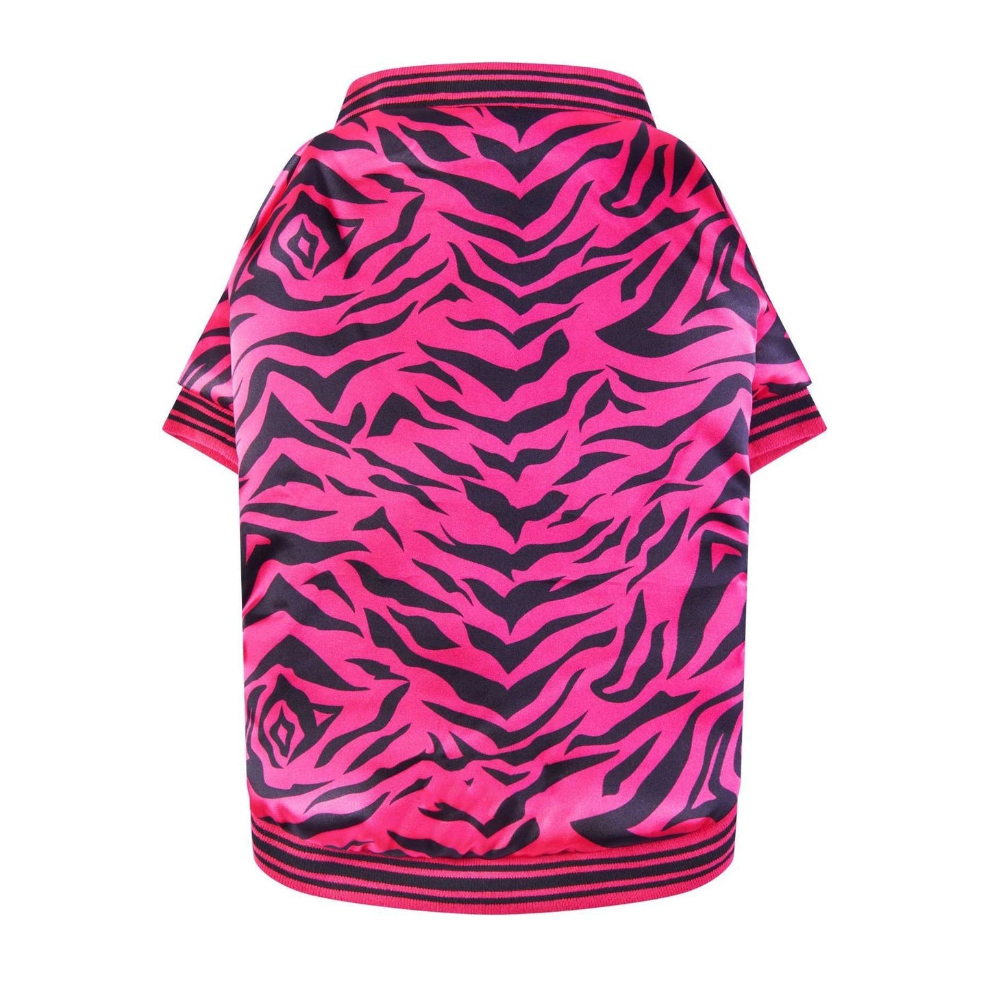 Pet Fancy Jacket Zebra Pink