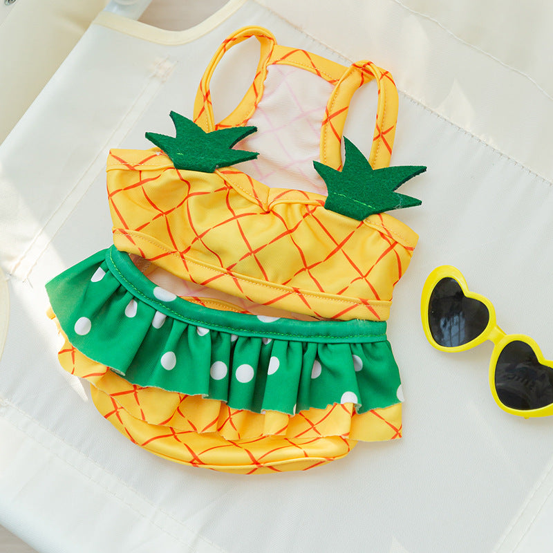 Pet Swimsuit Pineapple