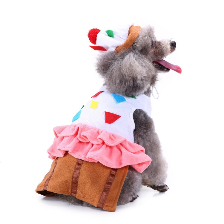 Funny Pet Costume Birthday Cake