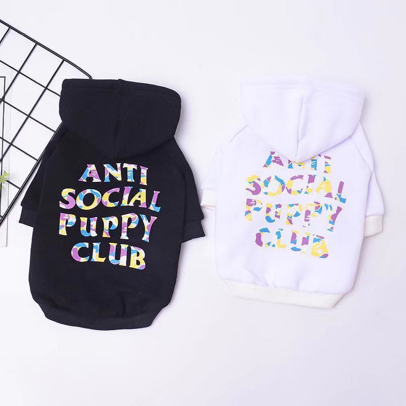 Pet Hoodies Anti Social