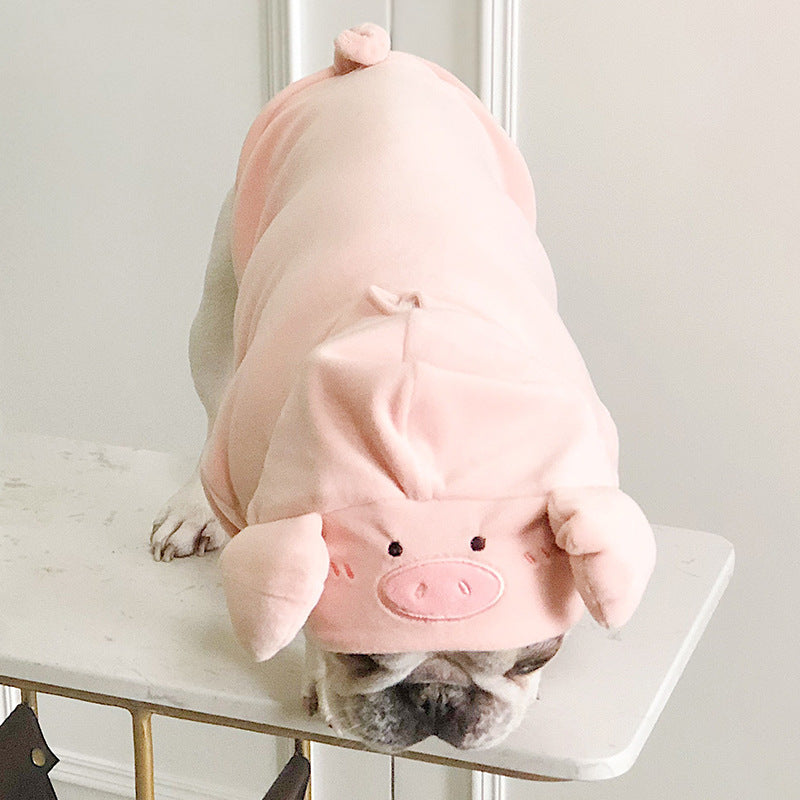 Funny Pet Costume Pig