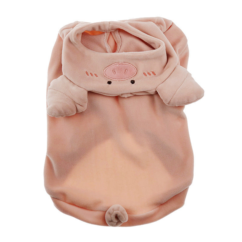 Funny Pet Costume Pig