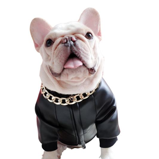 Pet Leather Jacket