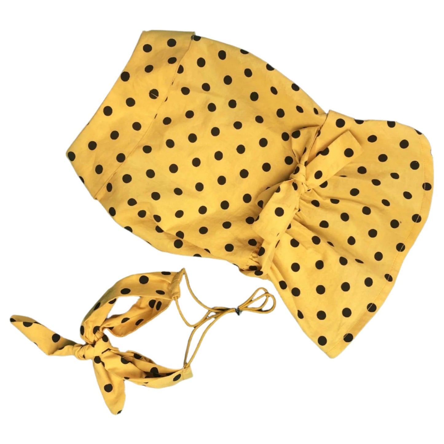 Pet Dress Polka Dot Yellow