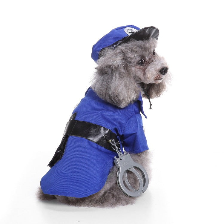 Funny Pet Costume Police
