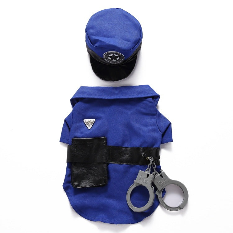 Funny Pet Costume Police
