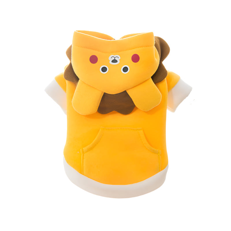 Pet Hoodie Animal Collection Lion