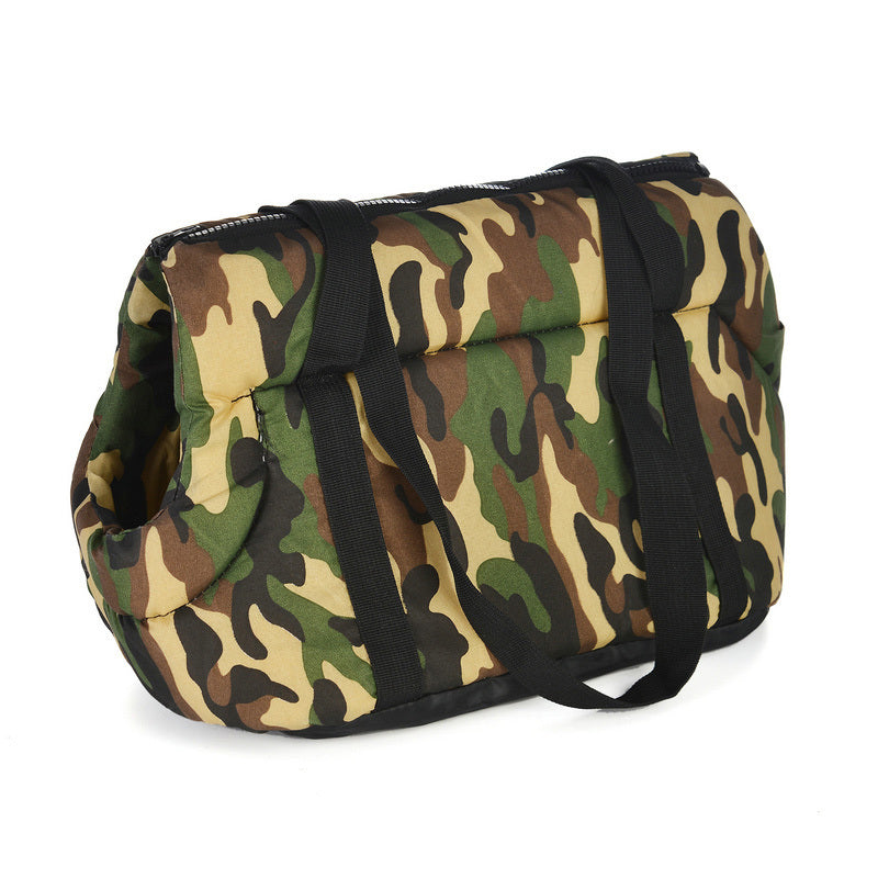 Pet Travel Bag Camouflage Dark