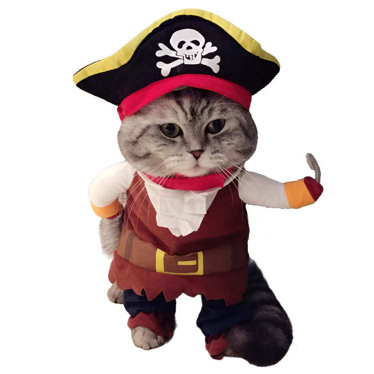 Funny Pet Costume Pirate 