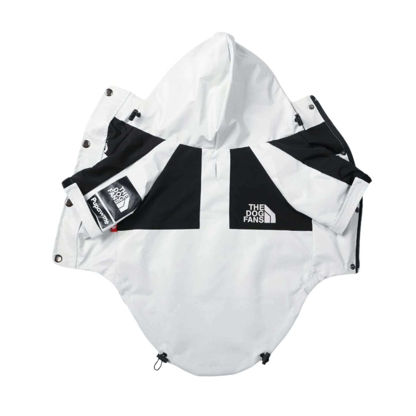 Pet Waterproof Shell Jacket White