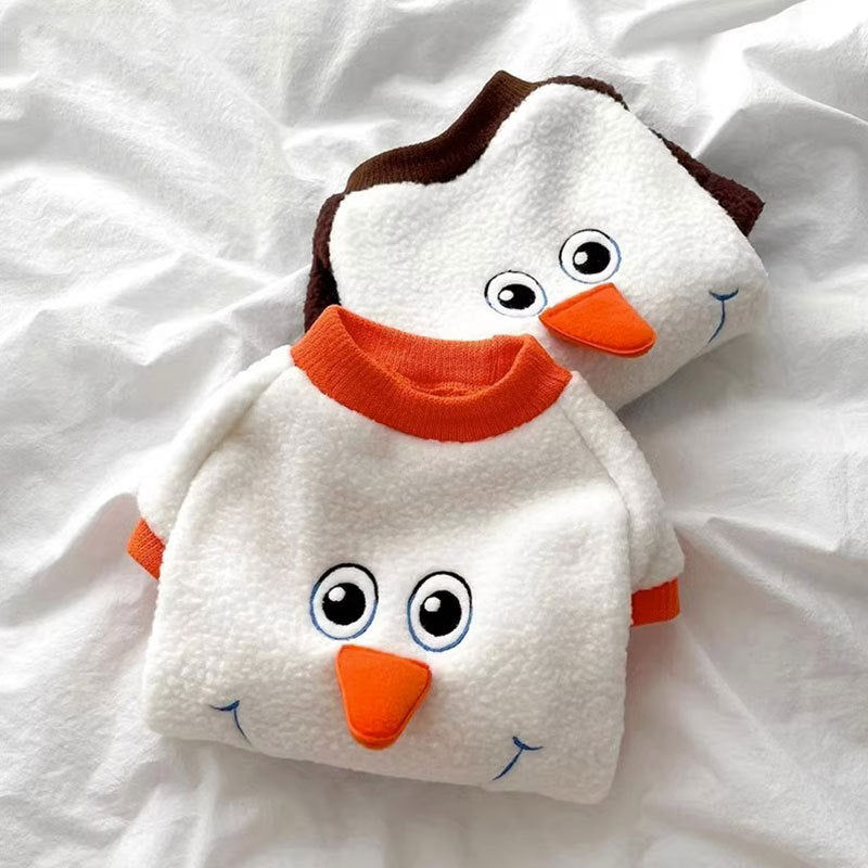 Pet Sweaters Snowman