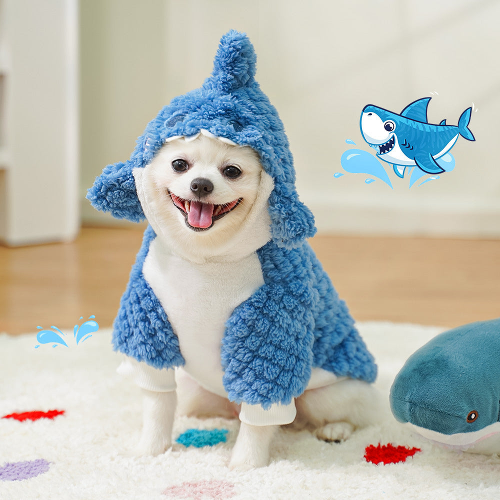 Funny Pet Costume Shark