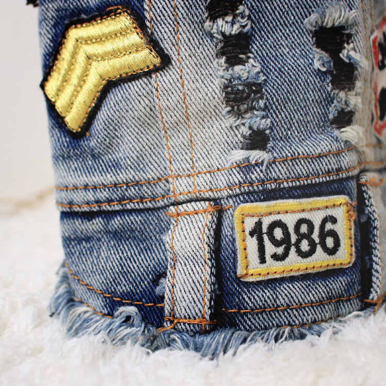 Pet Denim Vest