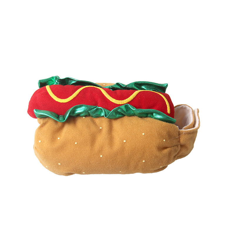 Funny Pet Costume Hot Dog