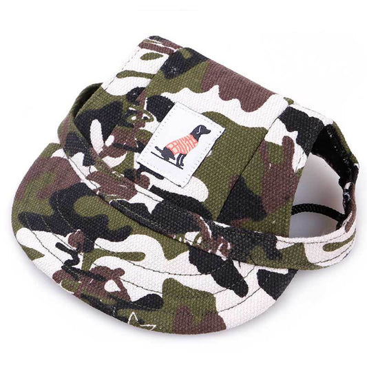 Pet Headwear Baseball Cap Camouflage