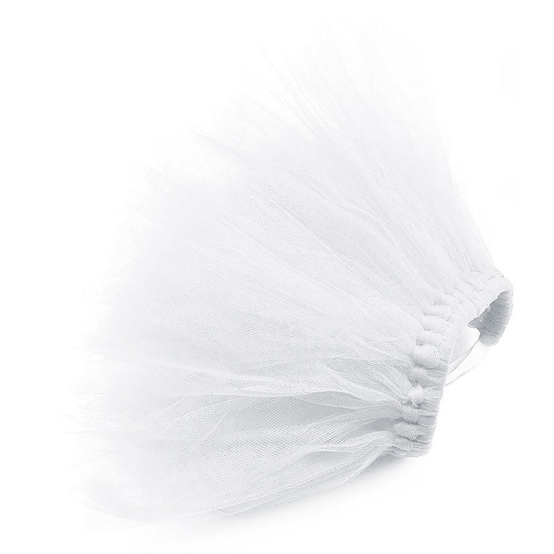 Pet Tutu Skirt White