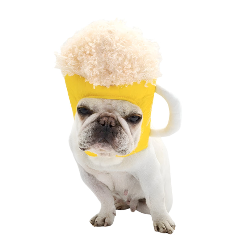 Funny Pet Headwear Beer