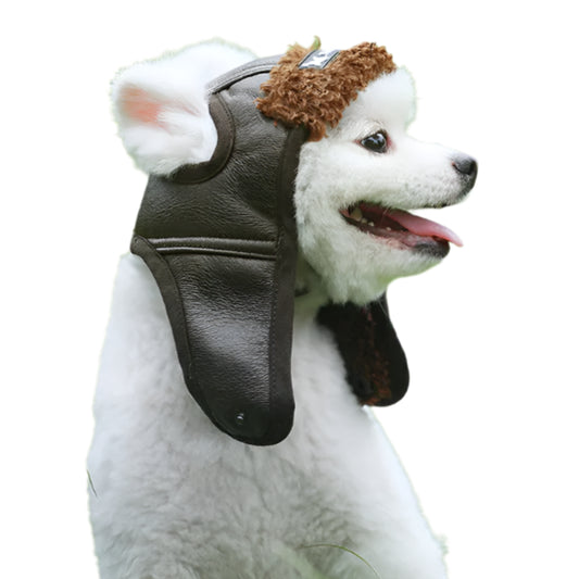 Pet Headwear Aviator Hat