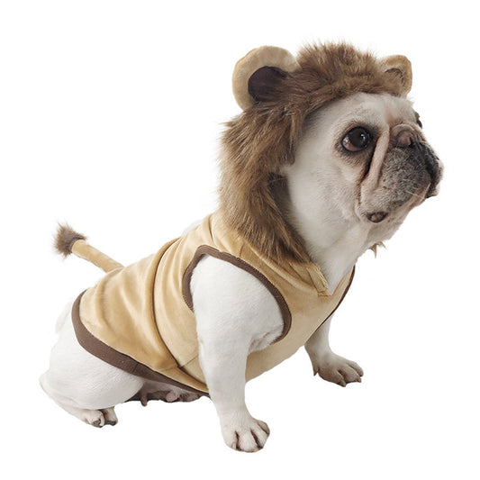 Funny Pet Costume Lion