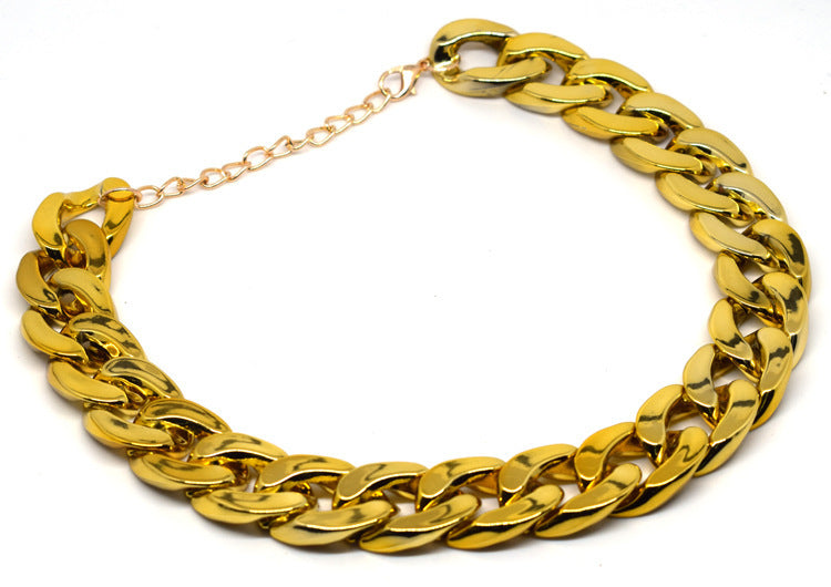 Pet Collar Chain Gold