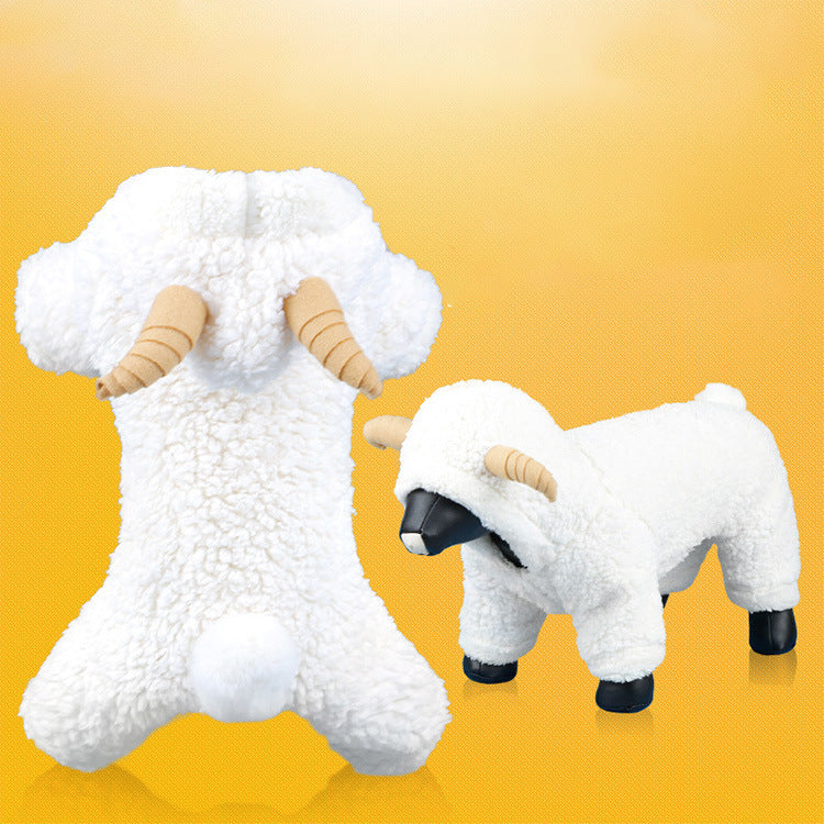 Funny Pet Costume Sheep